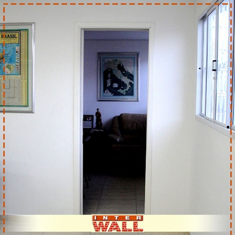Porta de Correr Embutida Drywall para Banheiro Valor Sorocaba - Porta de Correr Embutida Drywall para Quarto Pequeno