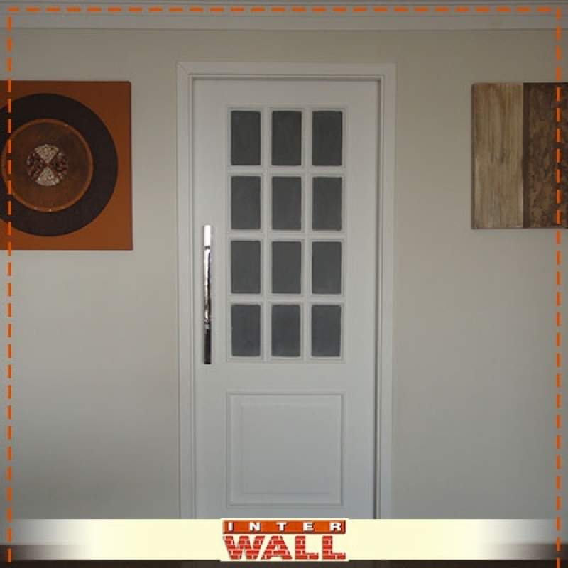 Porta de Correr Embutida Drywall para Cozinha Juquitiba - Porta de Correr Embutida Drywall para Cozinha
